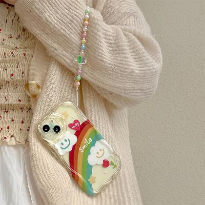 Cute Cartoon Rainbow Cloud Bracelet Case For..