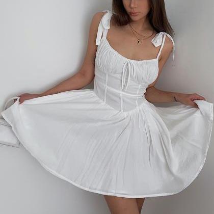 Gentle Dress,white Dress, Summer White Dress