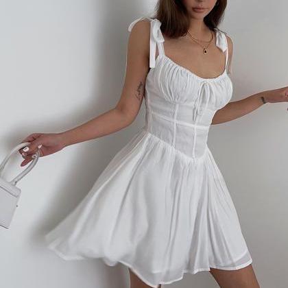 Gentle Dress,white Dress, Summer White Dress