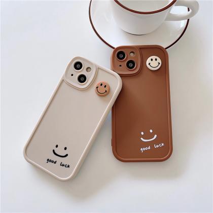 Cute Cartoon 3d Smiley Phone Cases For Iphone 13..
