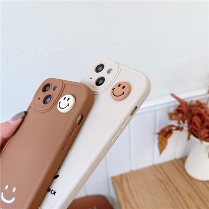 Cute Cartoon 3d Smiley Phone Cases For Iphone 13..