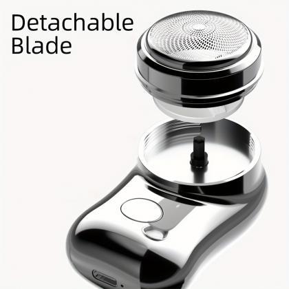 Mini Electric Travel Shaver For Men Pocket Size..