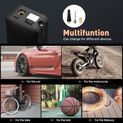 Rechargeable Air Pump Tire Inflator Portable..