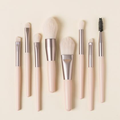 8pcs/set Soft Bristle Concealer Makeup Brushes And..