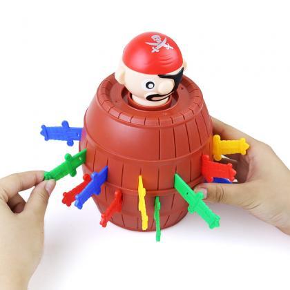 Funny Pirate Barrel Toys Lucky Game Jumping..