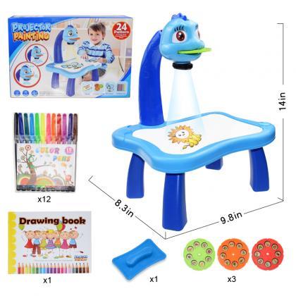 Children Led Projector Art Drawing Table Toys Kids..