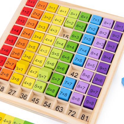 Montessori Educational Math Toys For Kids Children..