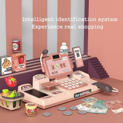 Simulation Supermarket Cashier Kids Toy Pretend..