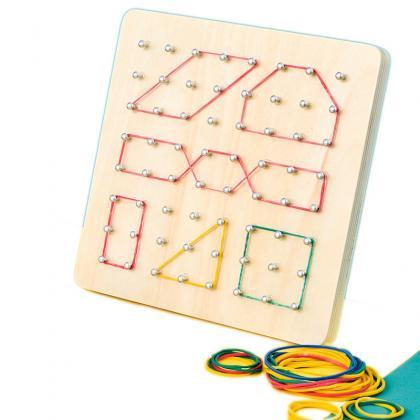 Montessori Baby Creative Toy Graphics Rubber Tie..