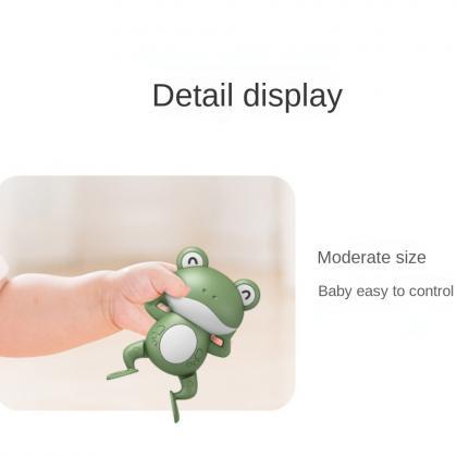 Baby Shower Clockwork Cute Animal Swimming Frog..