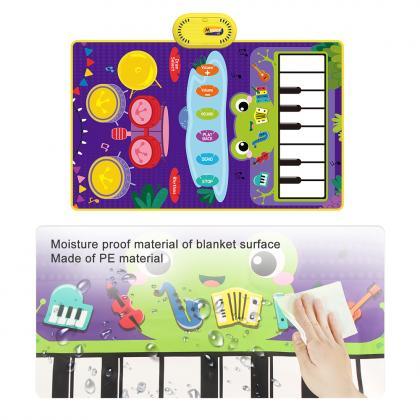 80x50cm Music Play Mat For Kids Toddlers Floor..