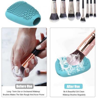 Makeup Brush Holder Cover Silicone Makeup Brush..