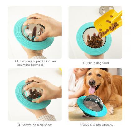 Dog Planet Treat Toy For Small Large Dogs Cat Food..