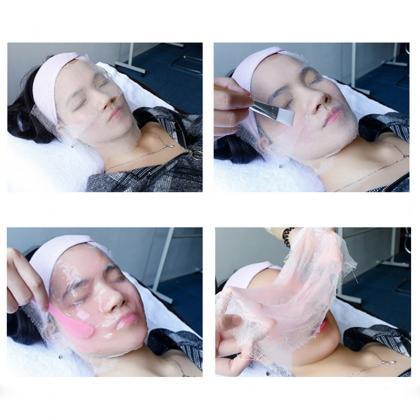 100 Pcs Soft Gauze Beauty Salon Apply Soft Mask..