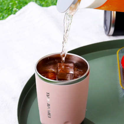 Stainless Steel Coffee Mug Leak-proof Thermos..