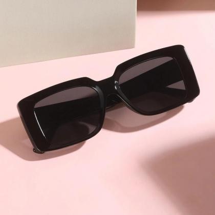 Fashion Square Women Luxury Sunglasses Retro Brand..