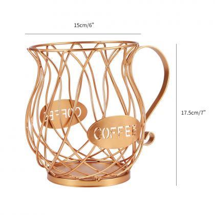 Coffee Capsule Universal Storage Basket Coffee Cup..