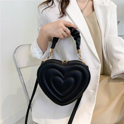 Fashion Love Heart Shape Shoulder Bag Small..