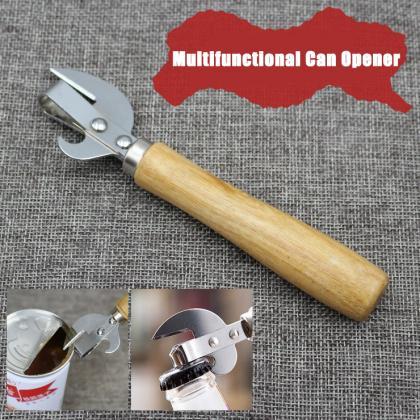 Stainless Steel Opener Portable Manual Lid Remover..