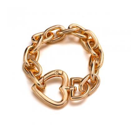 Fashion Gold Color Bracelets For Women Bijoux Long..