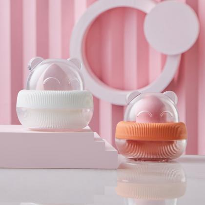 Beauty Egg Storage Box Dust Proof Cosmetic Tools..