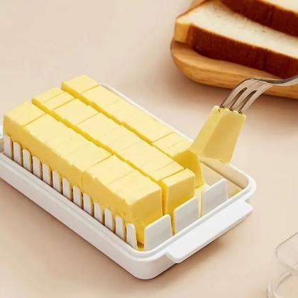 Covered Butter Cutting Storage Box Refrigerator..