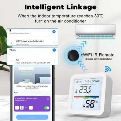 Wifi Temperature Humidity Sensor Smart Life..