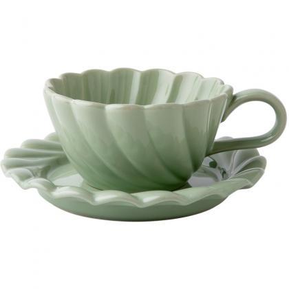 200ml Korean Style Wind Cup Dish Ceramic Mug Set..