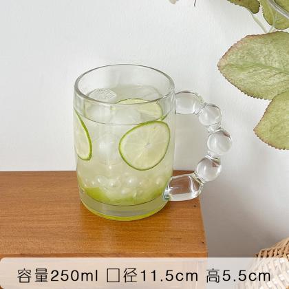 Korean-style Candied Haws Rotating Handle Glass..