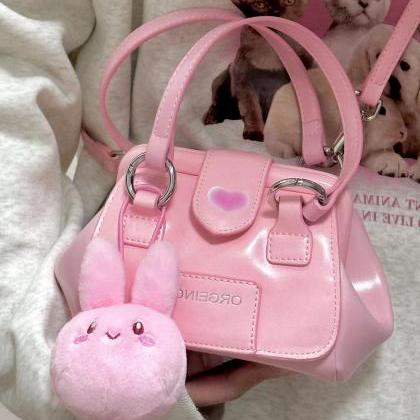 Pink Crossbody Bags For Women Luxury Designer Long..