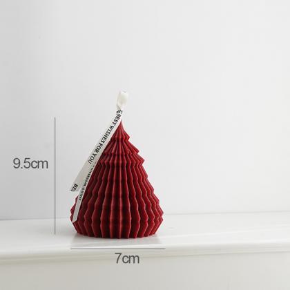 Christmas Tree Shaped Candles Handmade Scented..