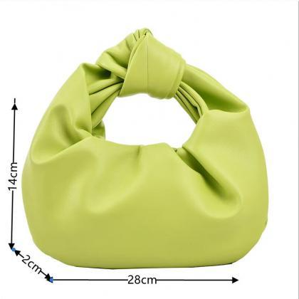 Small Bags For Womens Fashion Knot Handbags Korean..