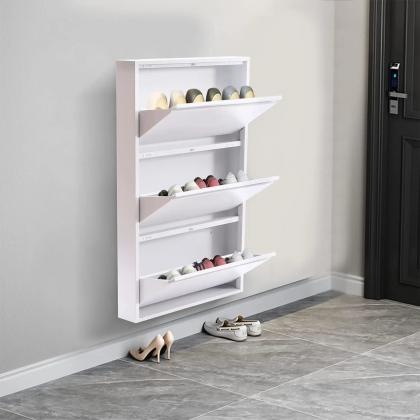 3 Drawer Shoe Cabinet Entryway Storage Cabinet..