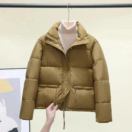 Korean Cotton Padded Clothes Women Winter Jacket..