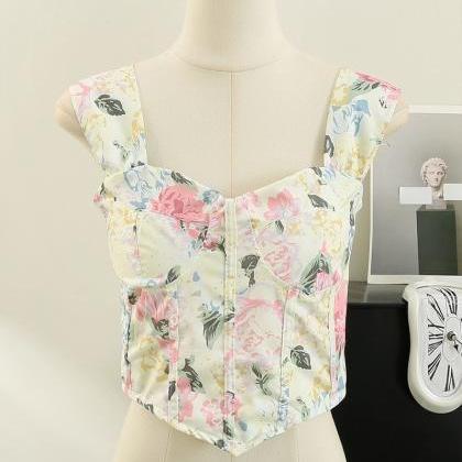 Floral Camisole, Sweet And Spicy Fishbone Girl..