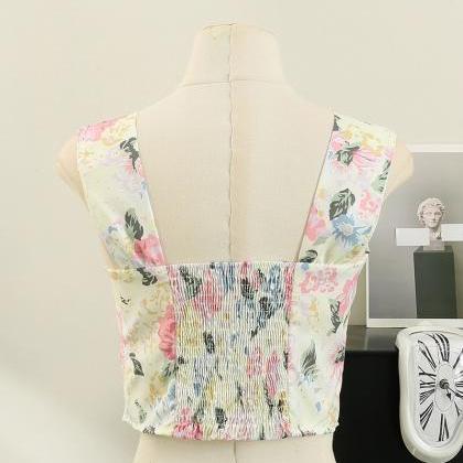 Floral Camisole, Sweet And Spicy Fishbone Girl..