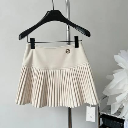 Women Velvet Pleated Skirts Casual High Waist Mini Skirts Sexy High Cut Summer New Style 2021