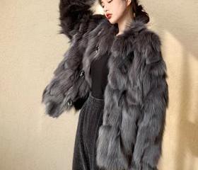 Women’s Dark Brown Long Faux Fur Coat – Luxe Winter Outerwear main image 0