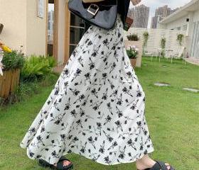 Boho Inked Muse Maxi Skirt Set