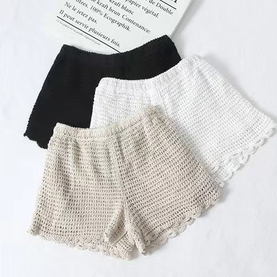 Lace Shorts For Girls, Wearing Leggings Outside In Summer, Large-size Breathable, Lightproof Safety Pants, Thin Pants In Three Parts,under $20