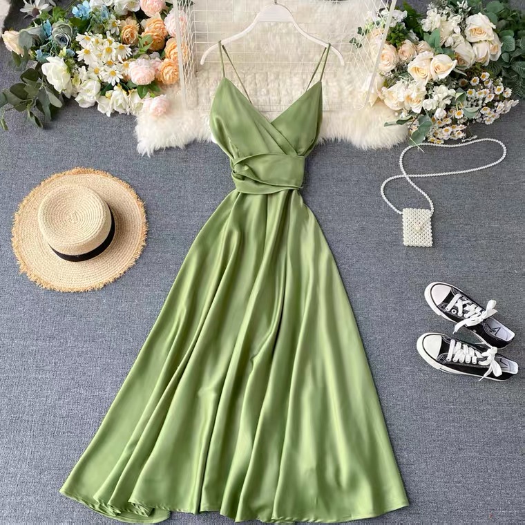 olive green fairy dress Shop Tulle Gown for Kids Online main image 1