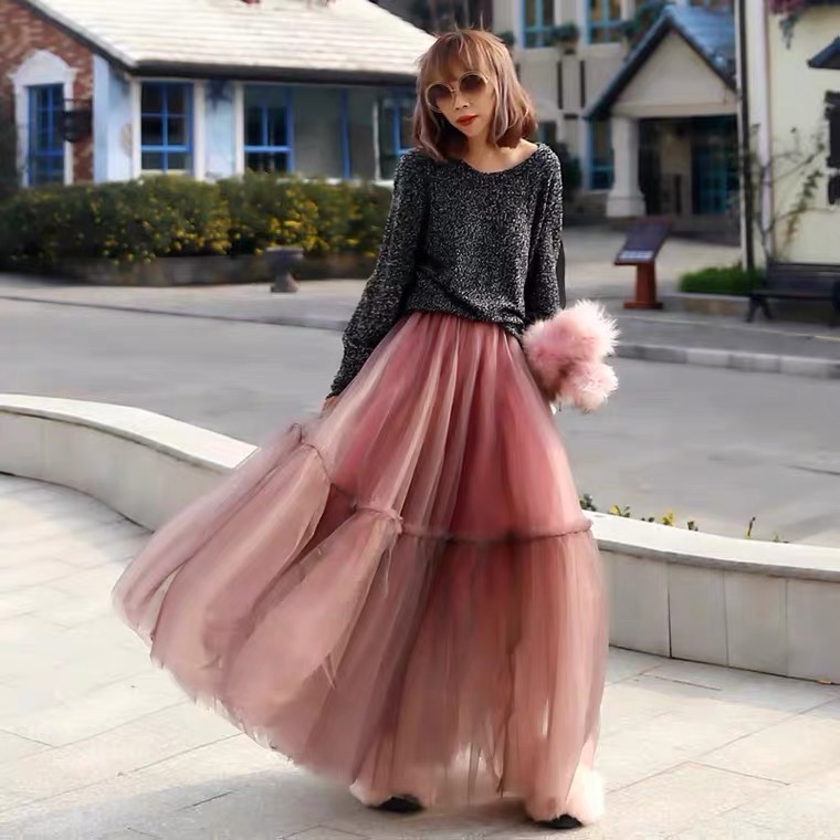 Mesh skirt, summer tulle skirt, hot style super fairy bouffant skirt,TUTU SKIRT