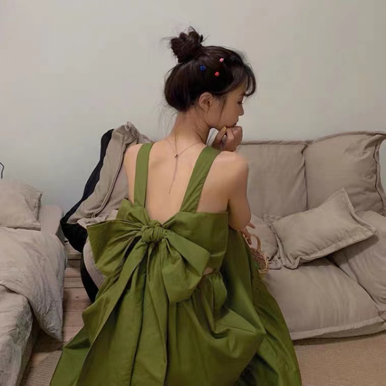 slim fit dress slacks Zapaka Women Dark Green Prom Dress Mermaid Backless Halter Corset Sequined Long Evening Dress, Green / US8 main image 1