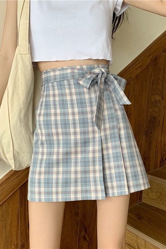 Bowknot Skirt, A-line Skirt With High Waist, Summer Irregular Skirt, Hip Wrap Skirt