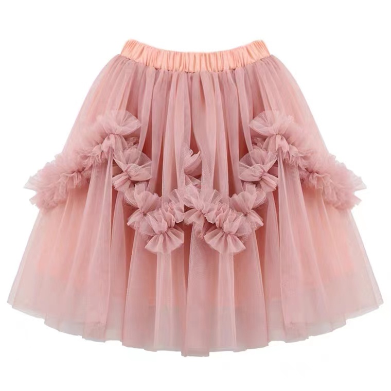 Children's Skirt, Girl Gauze Princess Skirt, Spring And Summer, Products, Children's Half Skirt, Short Skirt, Dance Skirt