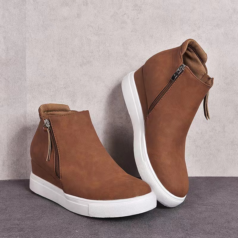 New single shoes, wedges, breathable, women's casual single shoes