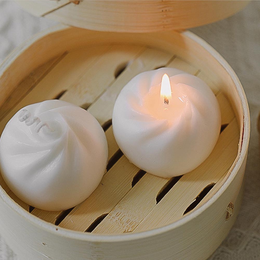 Xiao Long Bao Candles Handmade Lovely DIY Candles Aromatherapy Scented