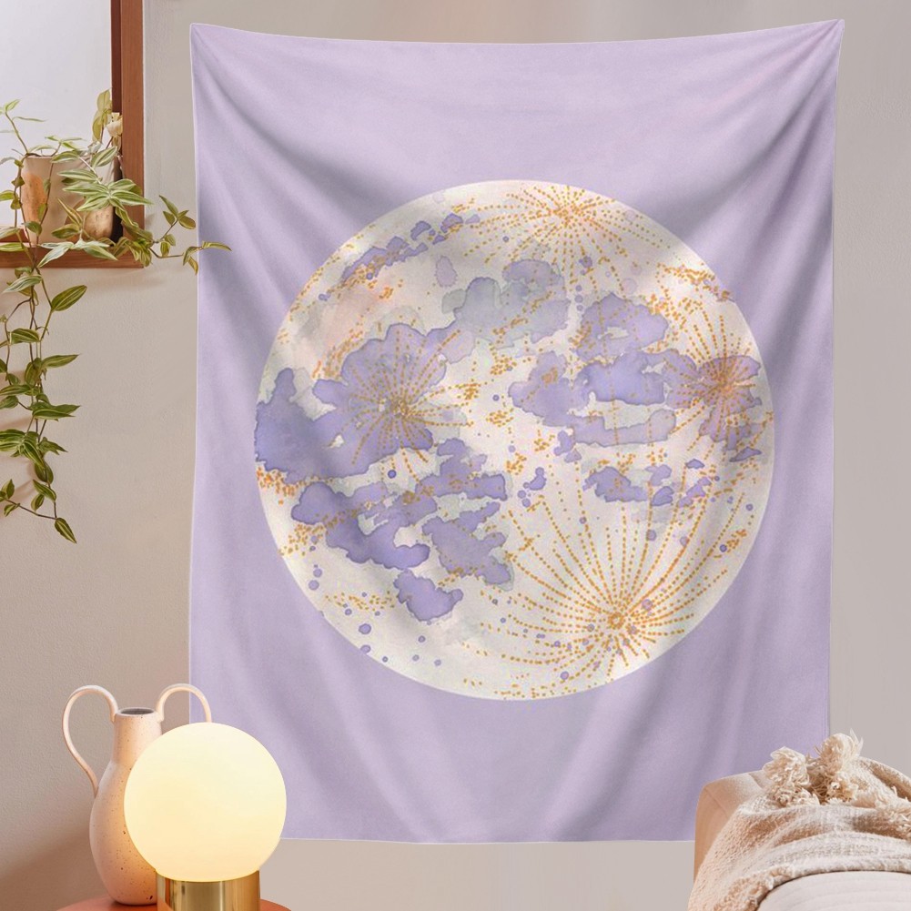 Earth Tapestry Wall Hanging for Living Room Bedroom Decor Modern Simplicity Wall Tapestry