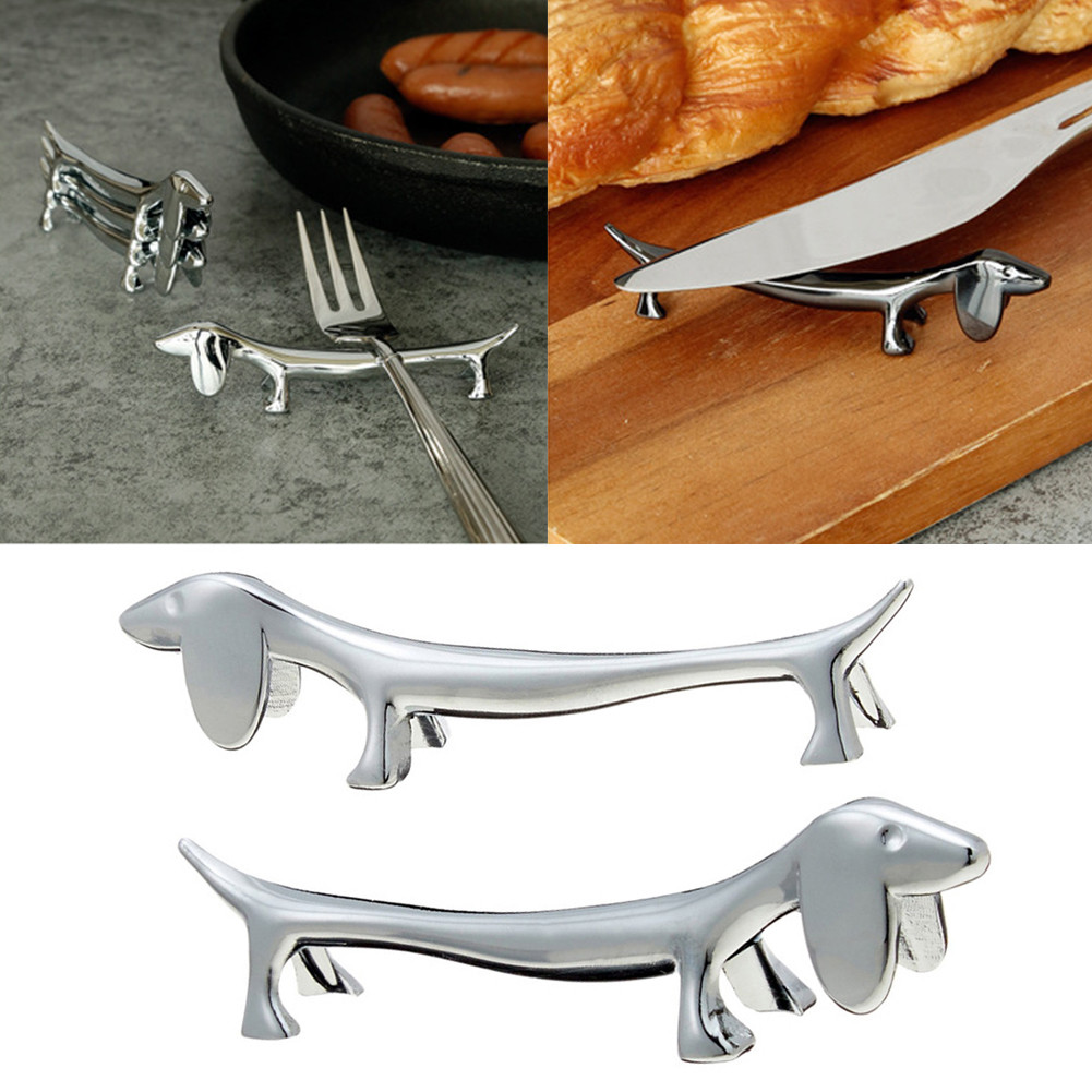 B Dachshund Chopstick Holder Chopsticks Rest For Hotel Restaurant Dining Table Decoration Chop Stick Stand Tableware - View #11