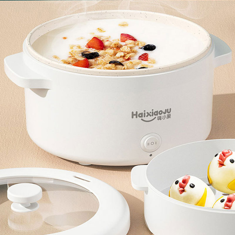 Multifunction Electric Cooking Machine Single/double Layer Pot